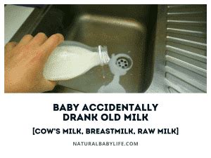 baby drank old breastmilk